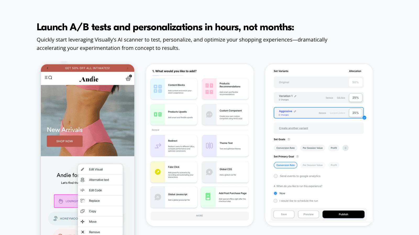 Visually A/B Testing & CRO screenshot 1