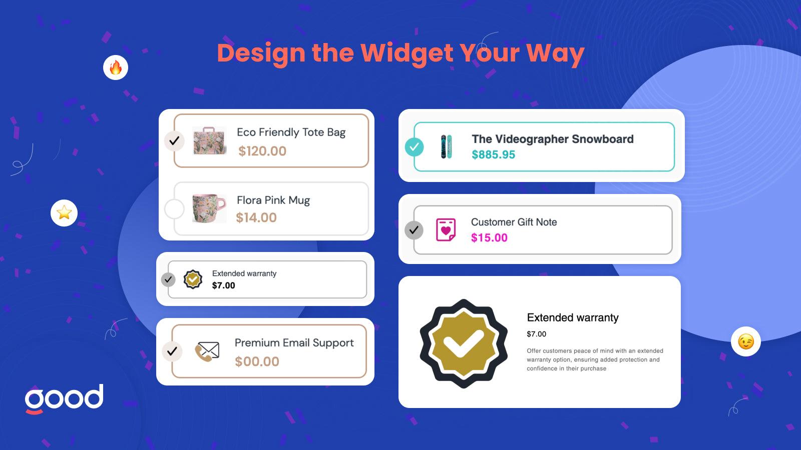 GA: Product Addons+Gift Wrap screenshot 2