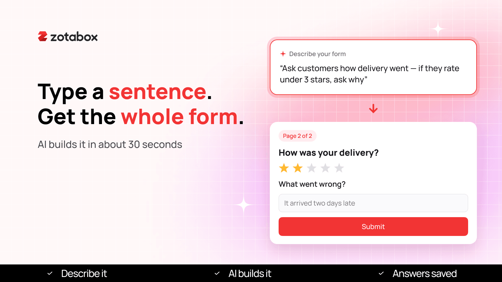 AI Contact Form Builder by ZB screenshot 1