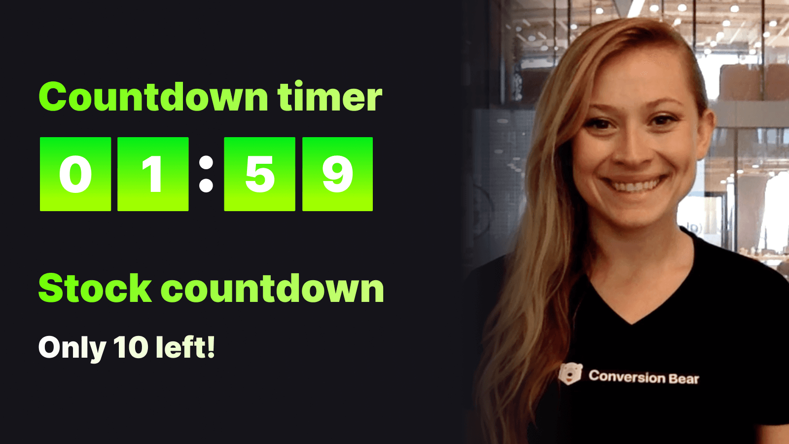Urgency Bear Countdown Timer screenshot 1