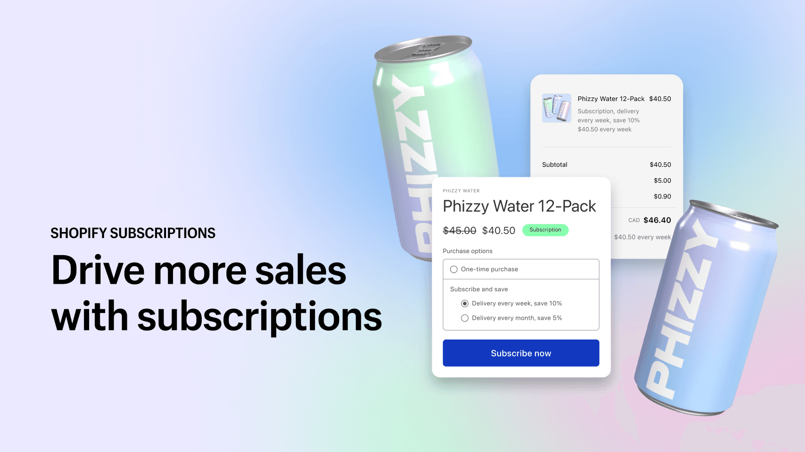 Shopify Subscriptions screenshot 1