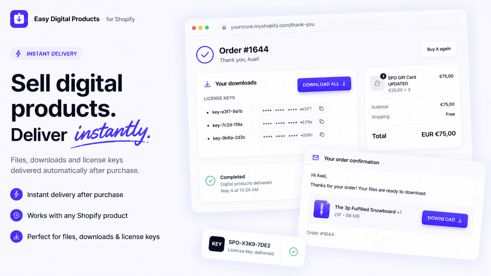 EDP ‑ Easy Digital Products screenshot 1