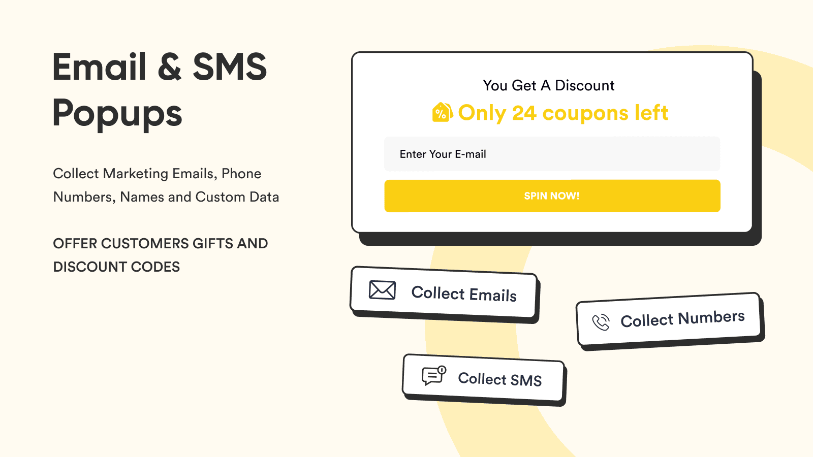 EA • Email Popup & Spin Wheel screenshot 1