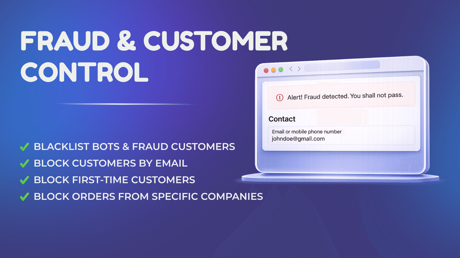 Cart Lock:Block Checkout Rules screenshot 2