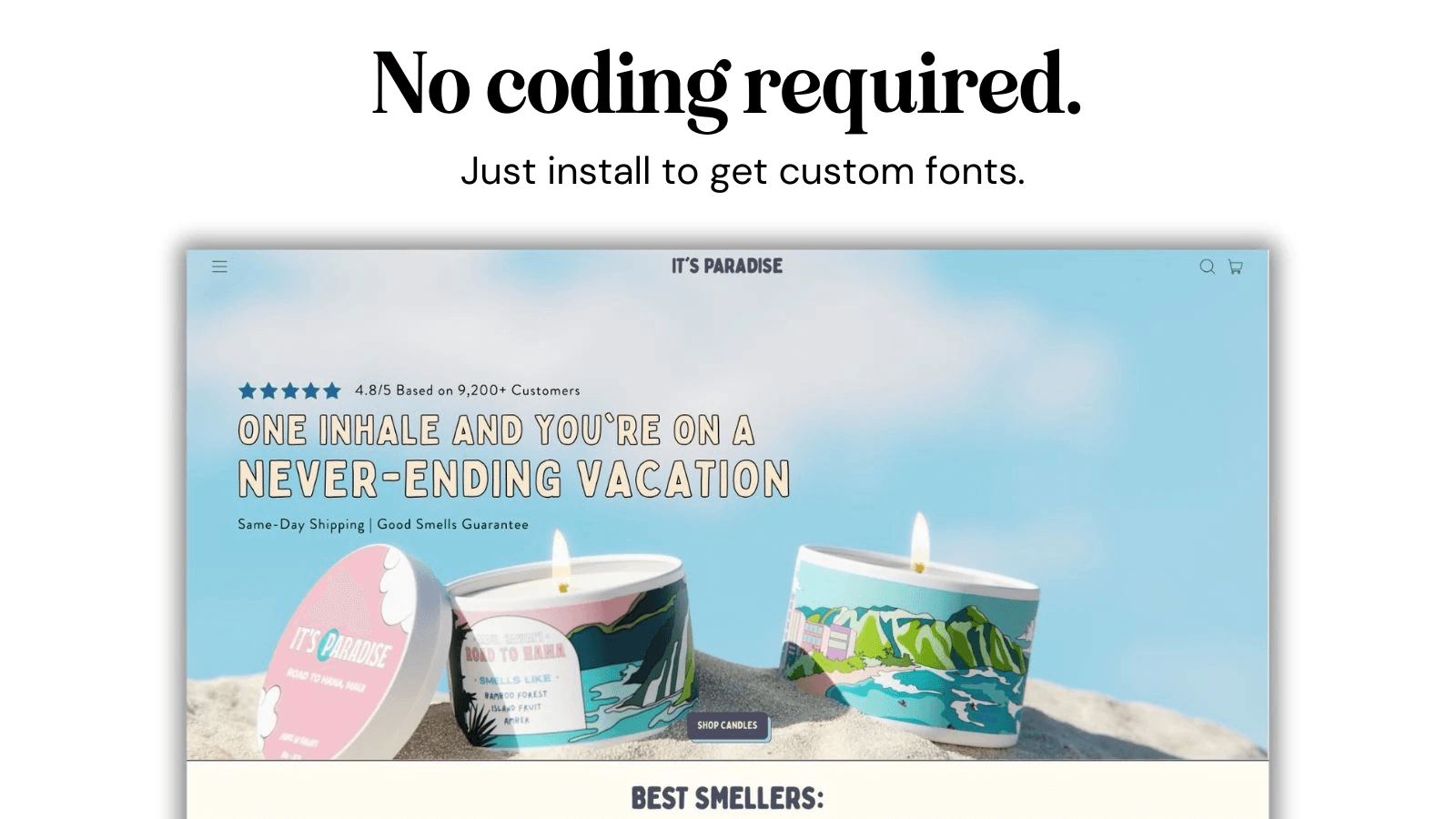 Fontio ‑ Google & Custom Fonts screenshot 1