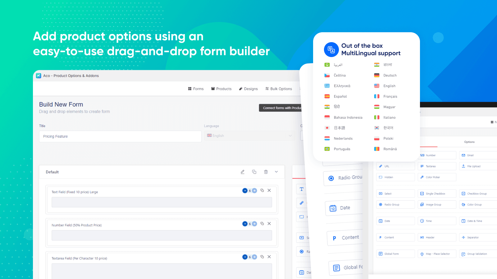 Aco ‑ Product Options & Addons screenshot 2
