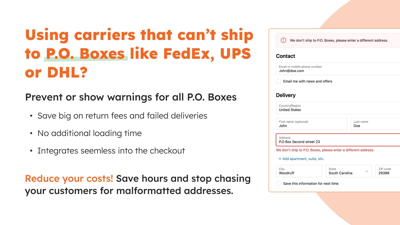 Ninja Address Validation screenshot 2