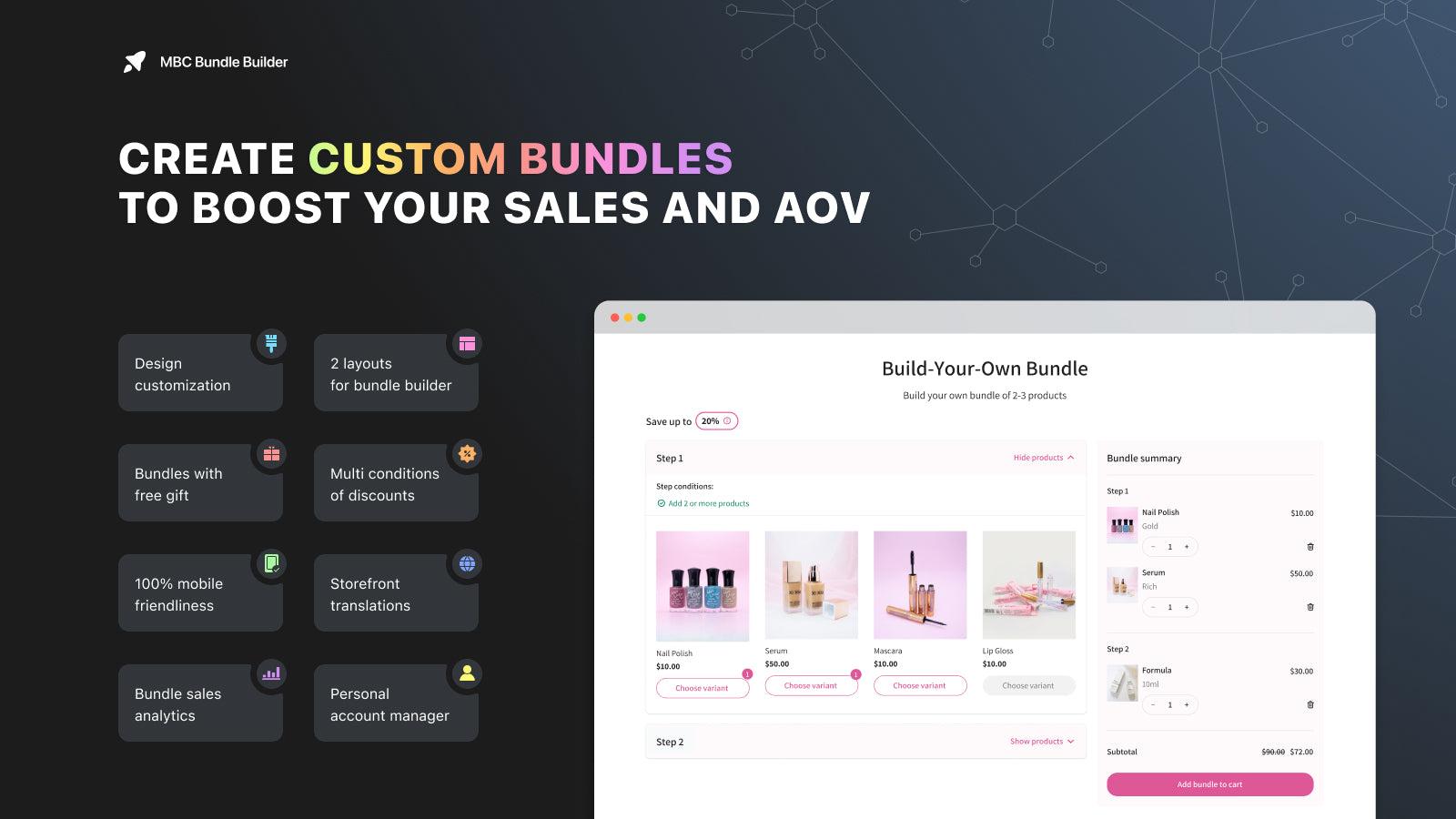 MBC Bundle Builder BYOB screenshot 1