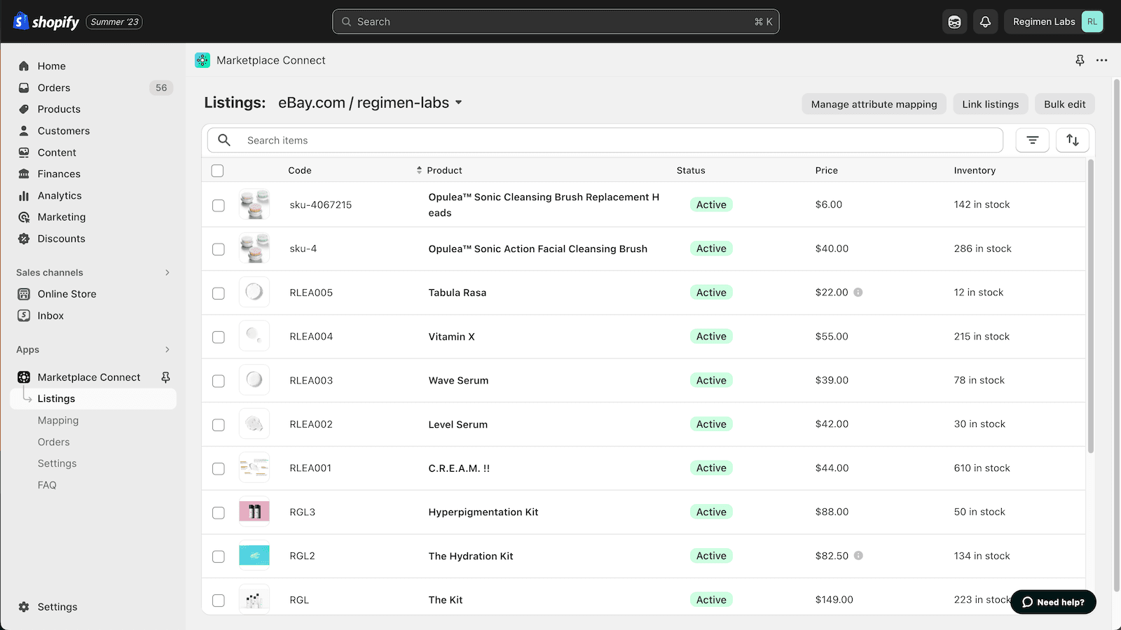 Shopify Marketplace Connect screenshot 2