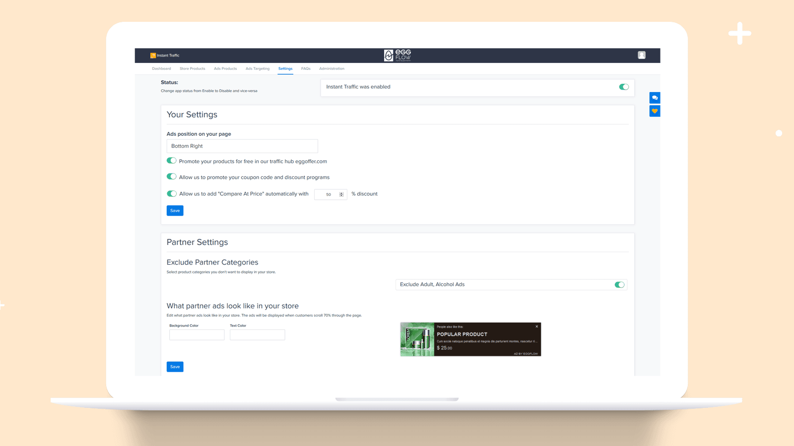 Instant Traffic: Get Visitors screenshot 2