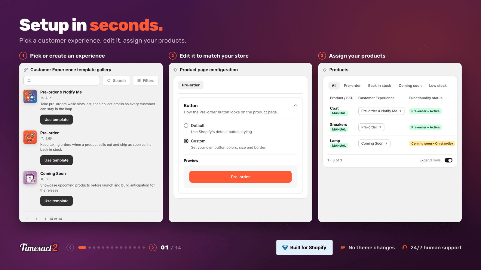 Preorder Now Presale Timesact screenshot 2