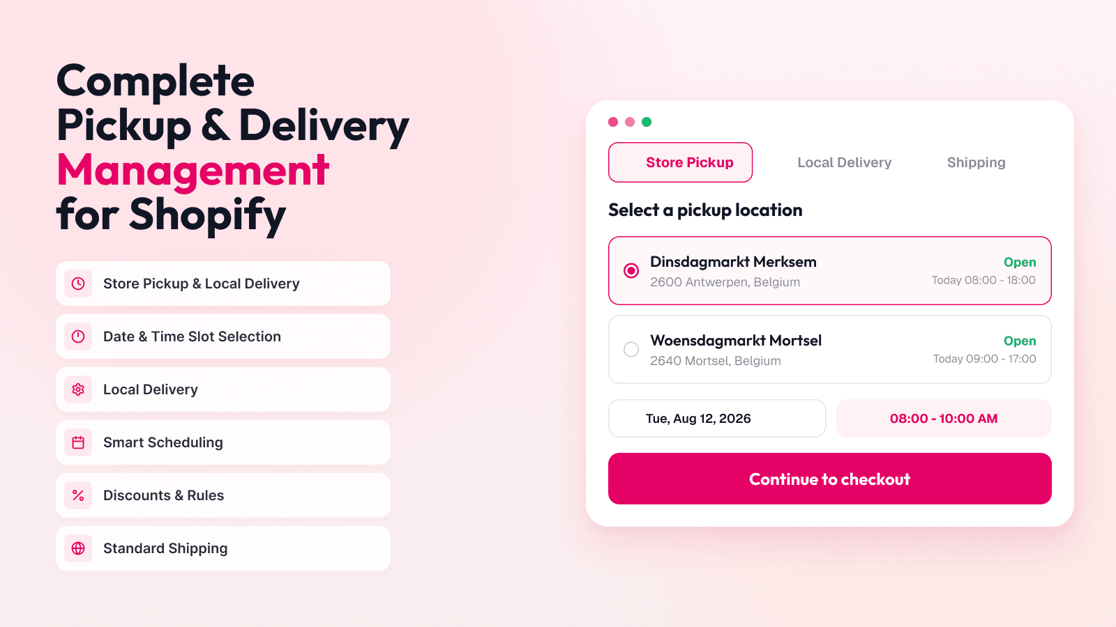 Genie Store Pickup & Delivery screenshot 1