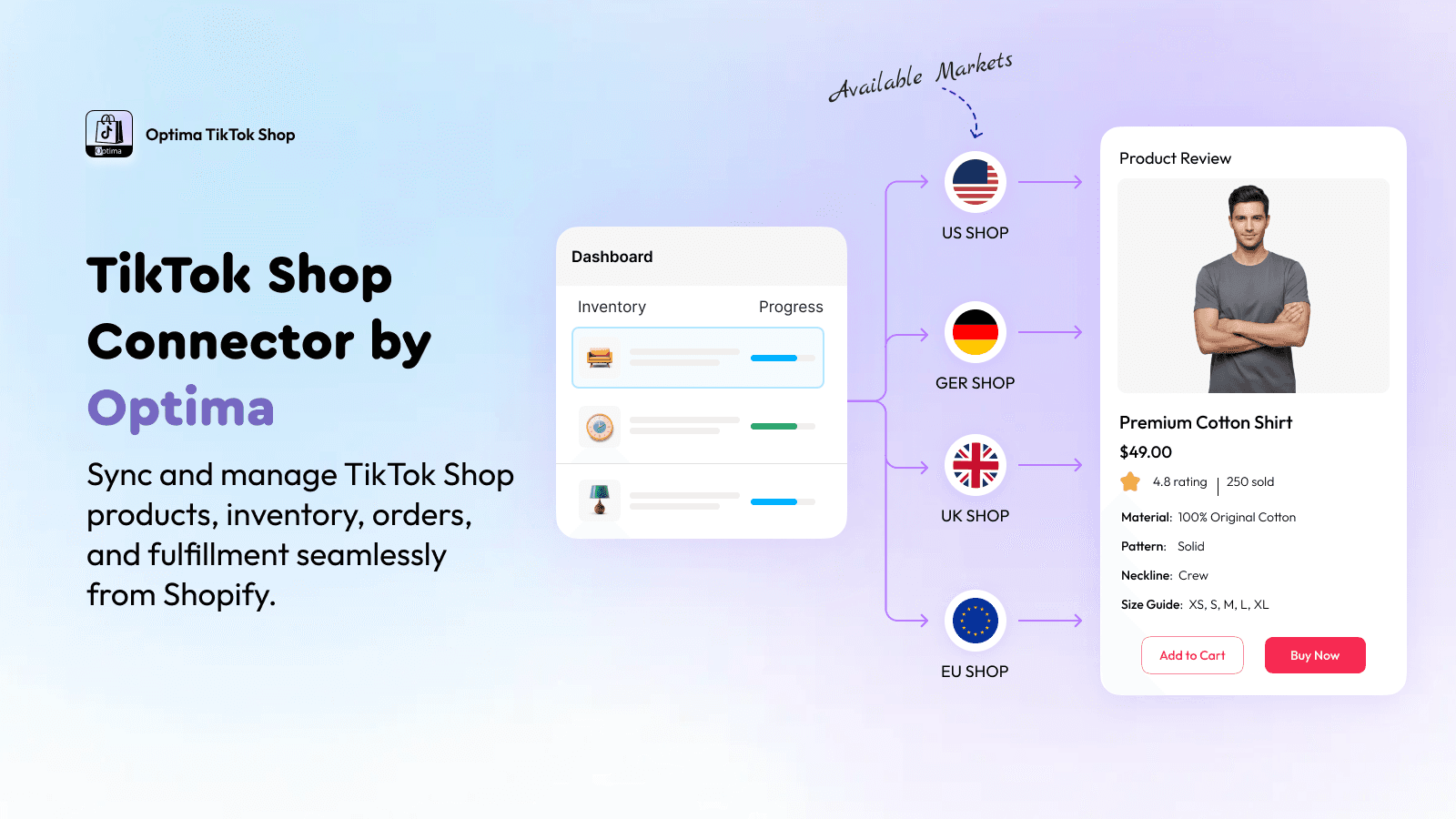 Optima Tiktok Shop Connector screenshot 1