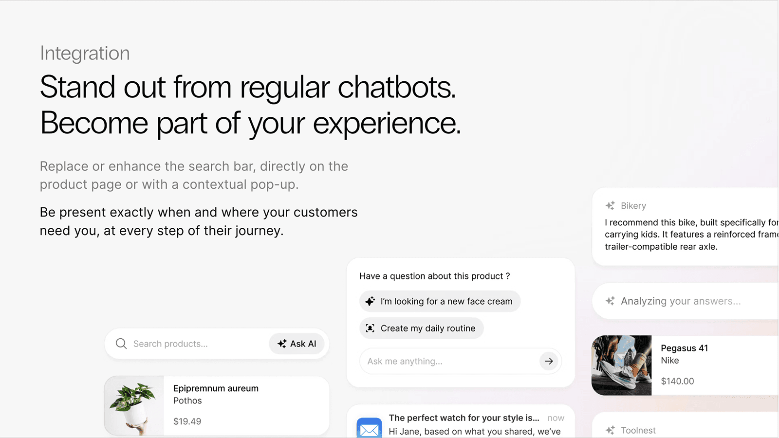 Dialog ‑ AI Shopping Assistant screenshot 1