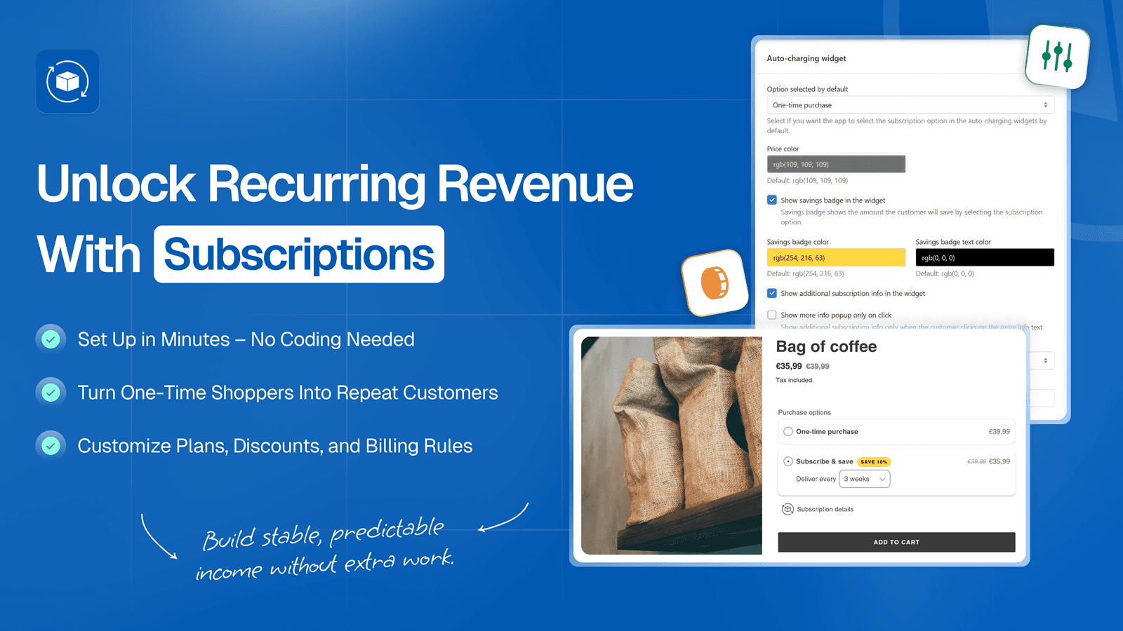 Seal Subscriptions App screenshot 1