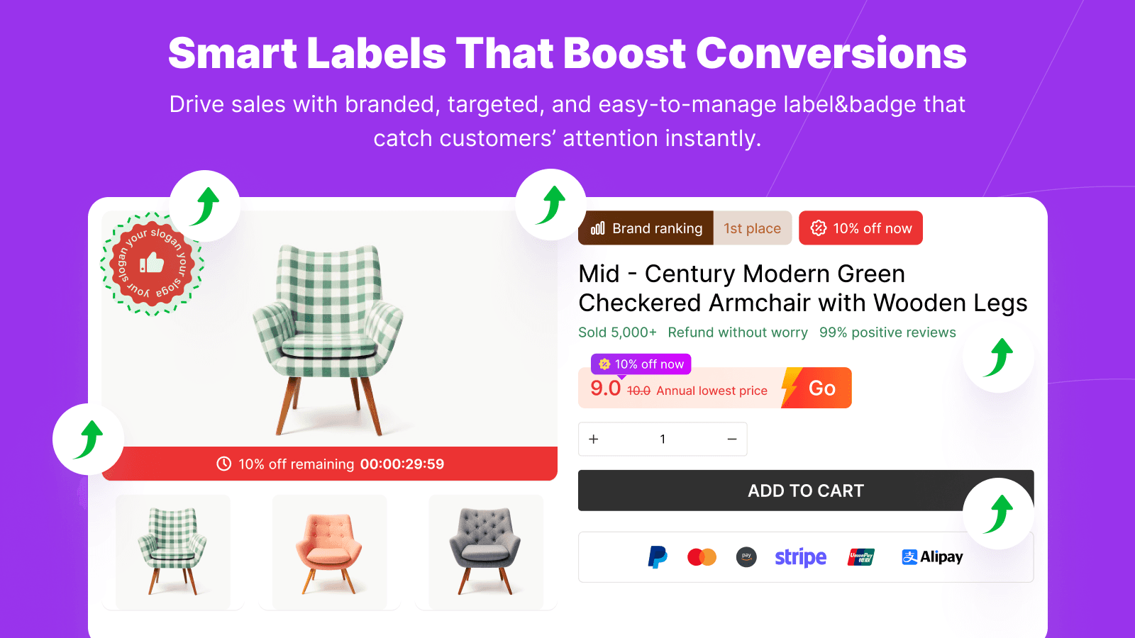 Algoshop Promo Label & Badge screenshot 1