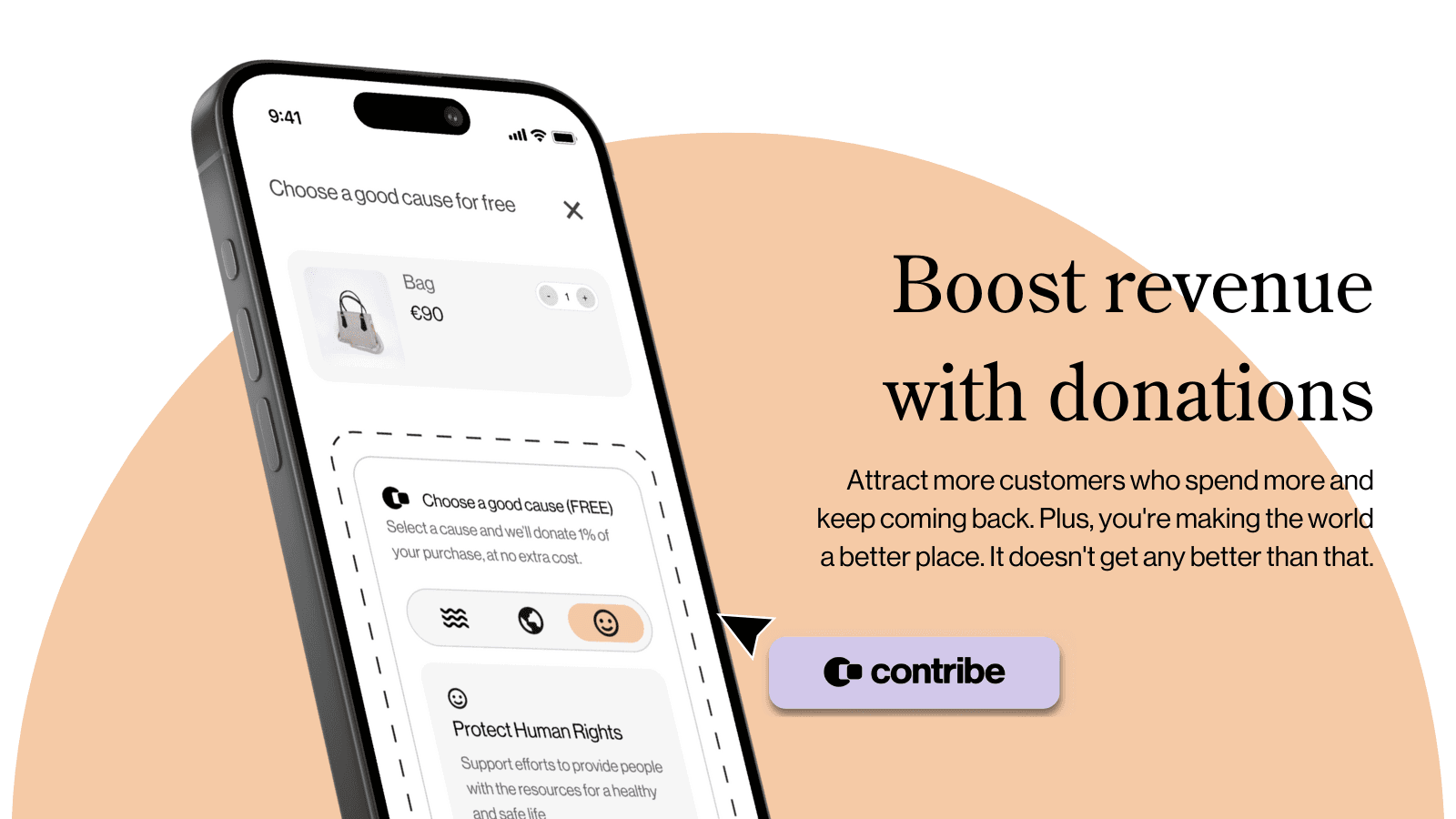 Contribe screenshot 1