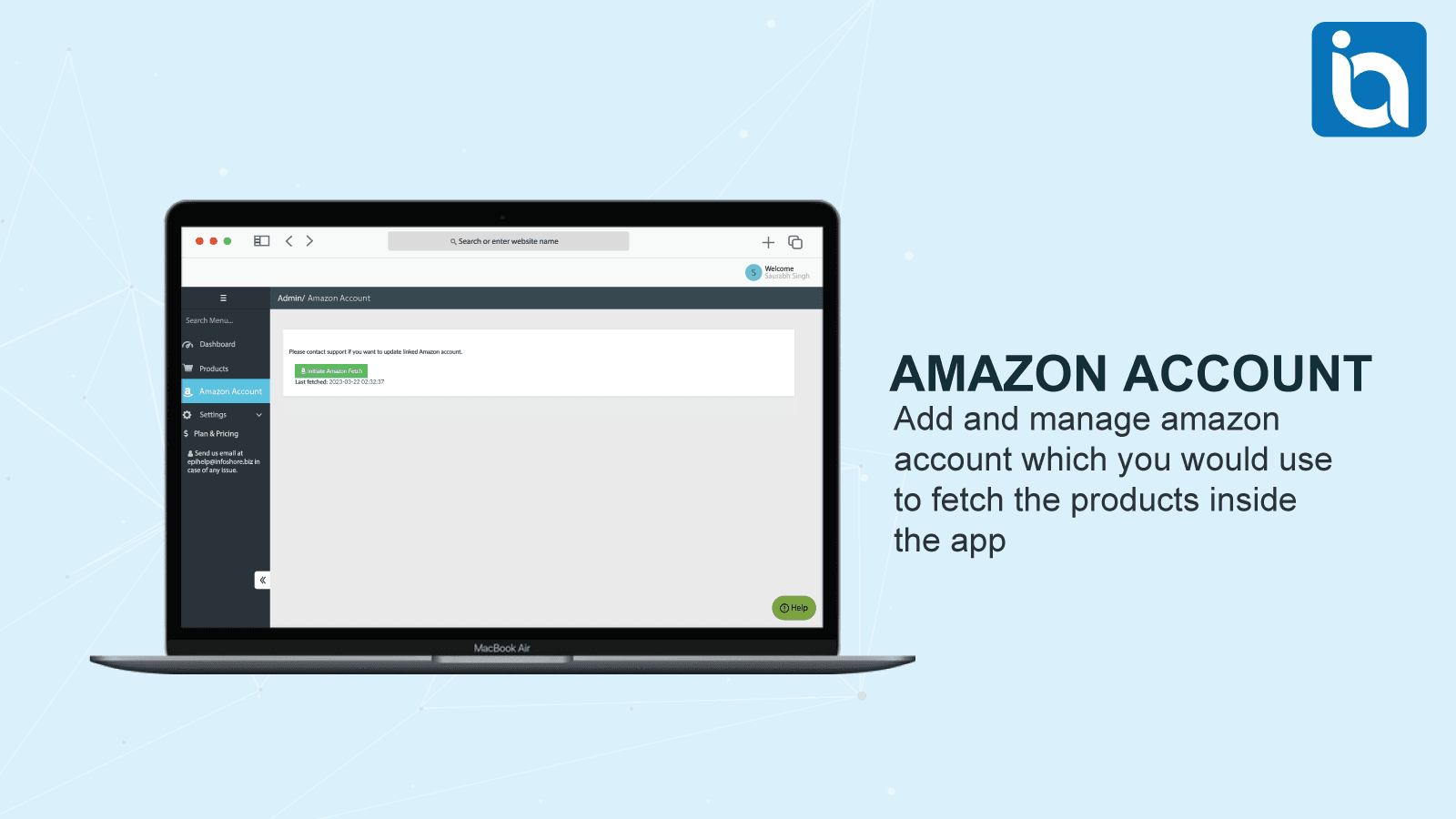 InfoShore ‑ Amazon Integration screenshot 2