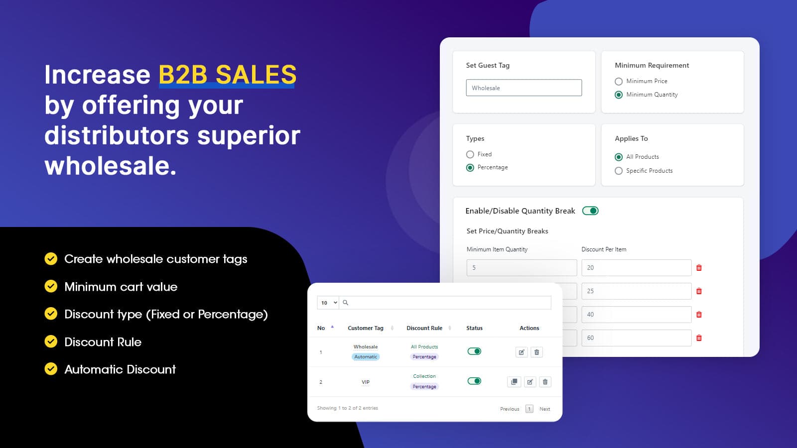 Advanced Wholesale/Discounts screenshot 1