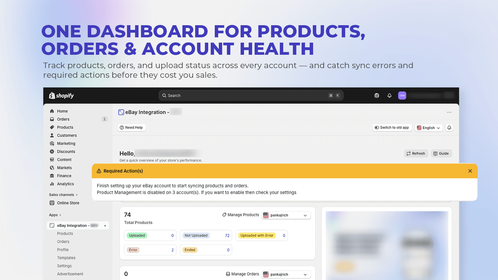 CedCommerce eBay Integration screenshot 2