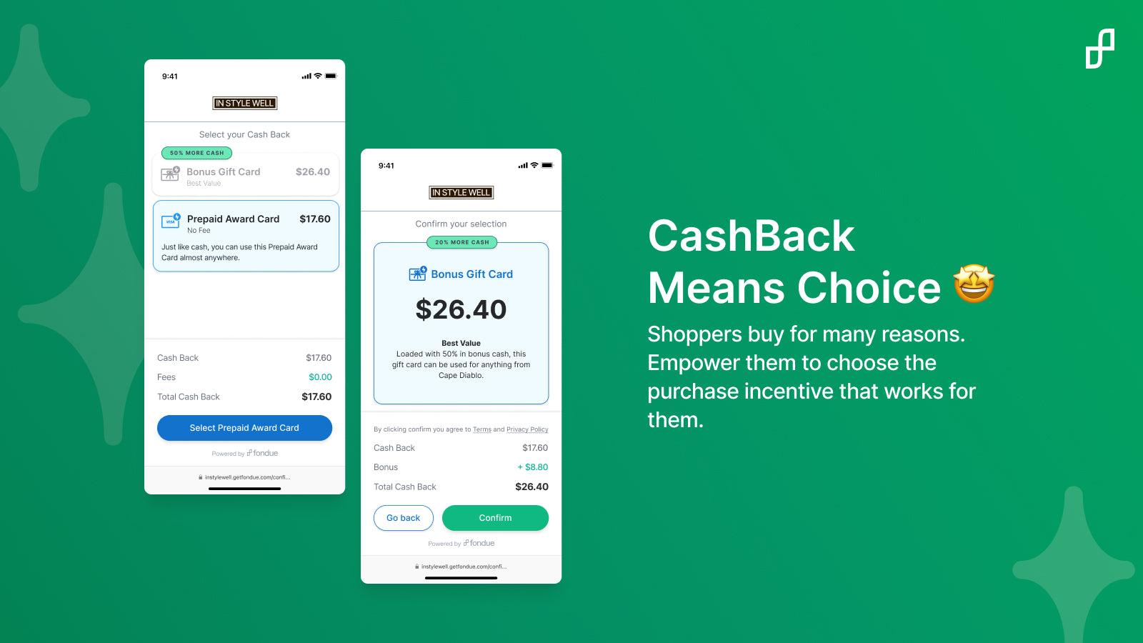 Fondue CashBack Promotions screenshot 2