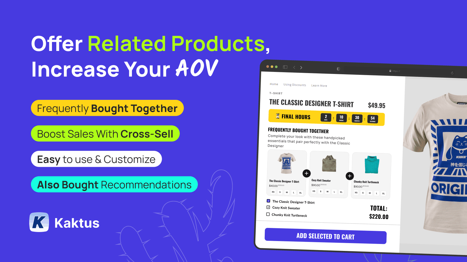 K: Cross Sell+Related Products screenshot 1