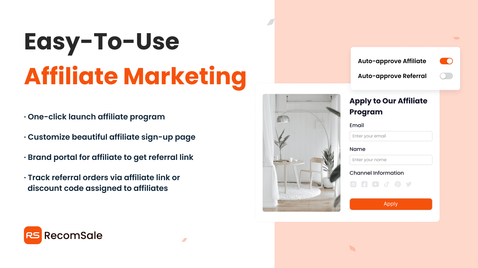 RecomSale: Affiliate Marketing screenshot 2
