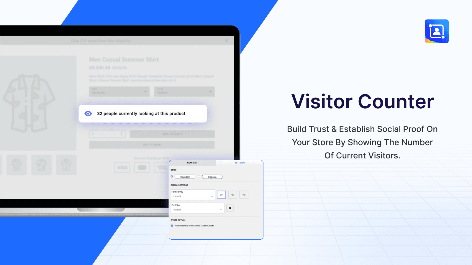 Trafficly Visitor Counter screenshot 2