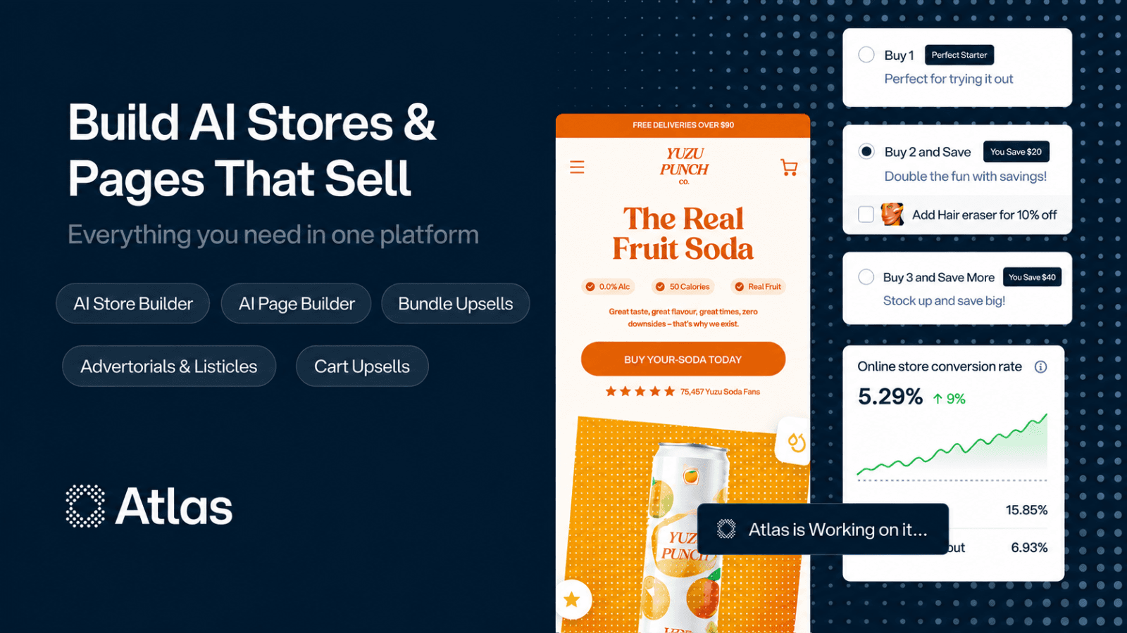 Atlas: AI Store Builder screenshot 1
