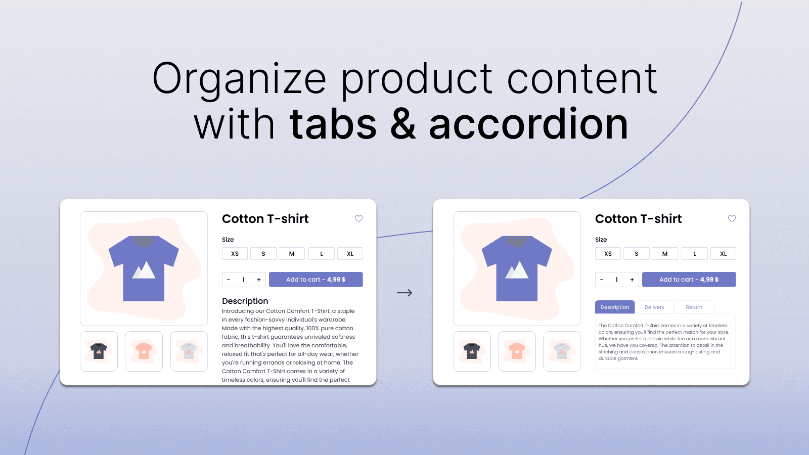 Trusted Product Tabs with AI screenshot 1