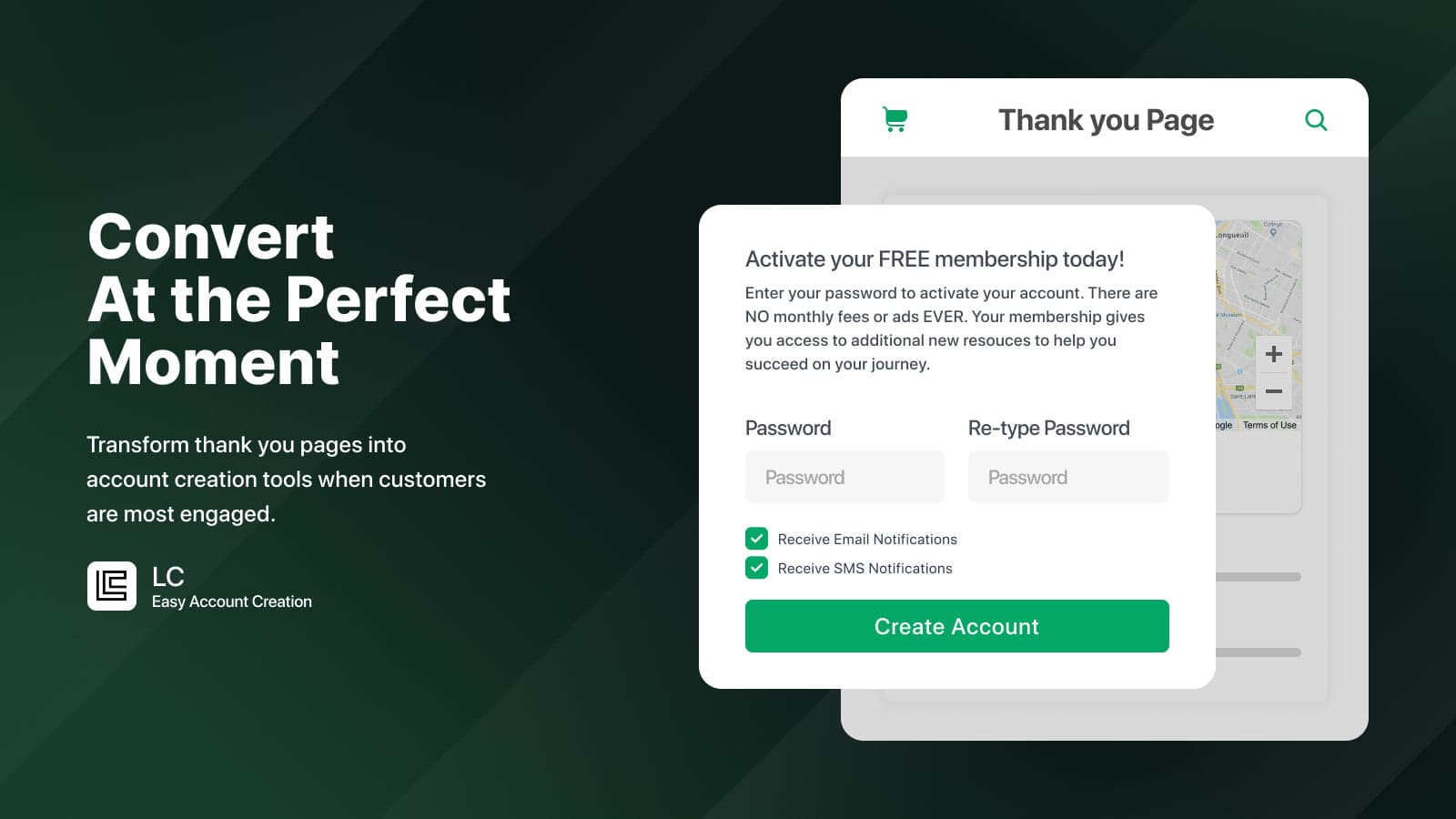 Llama Post Purchase Signups screenshot 1