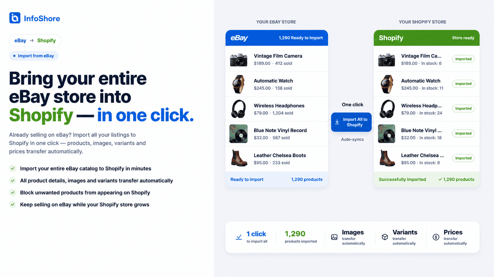 eBay Integration ‑ InfoShore screenshot 2