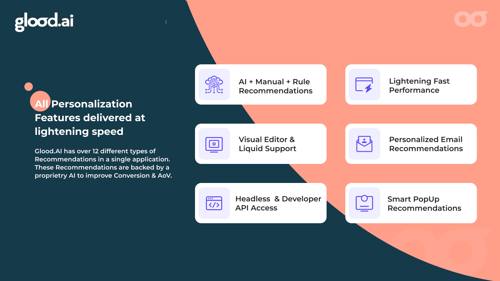 Glood Product Recommendations screenshot 2