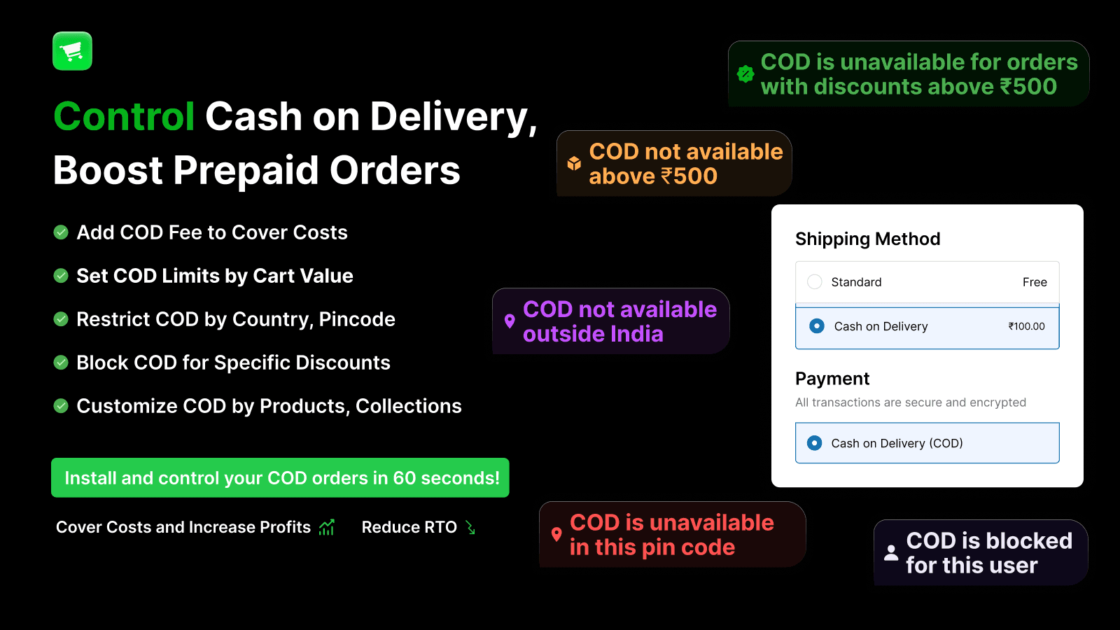 Nex Advanced Cash on Delivery screenshot 1