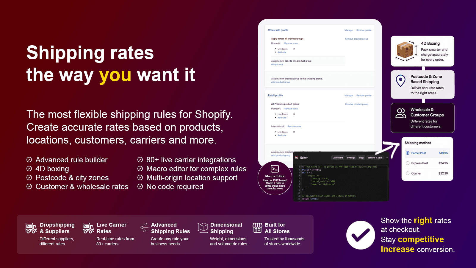 Bespoke Shipping screenshot 1