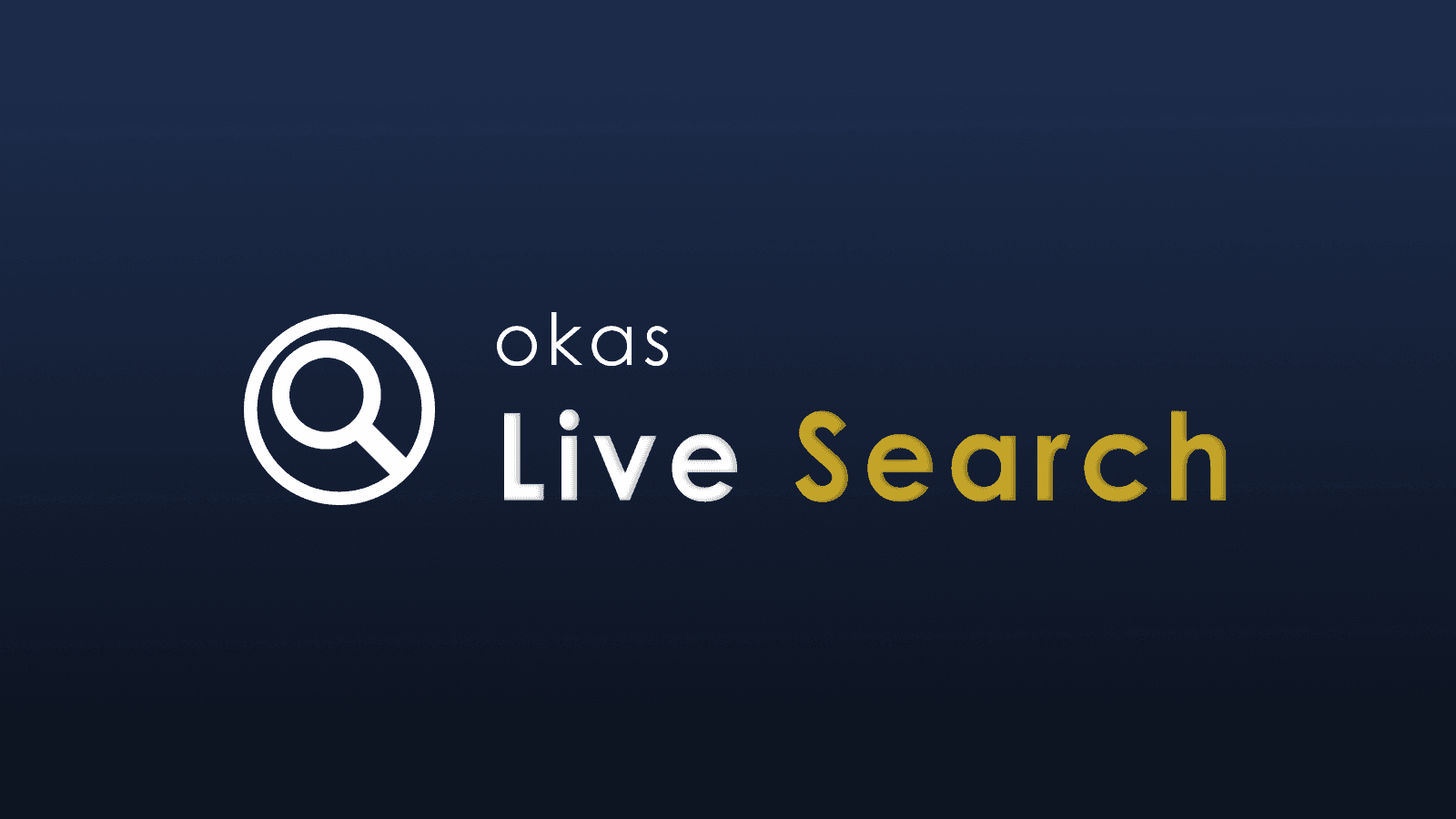 Okas Live Search & Filter screenshot 1