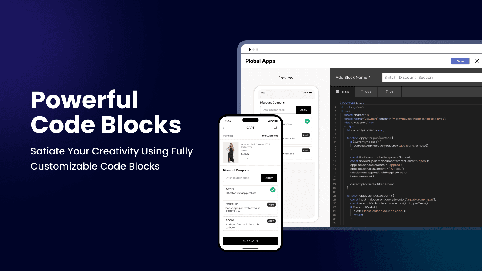 Mobile App Builder ‑ Plobal screenshot 2