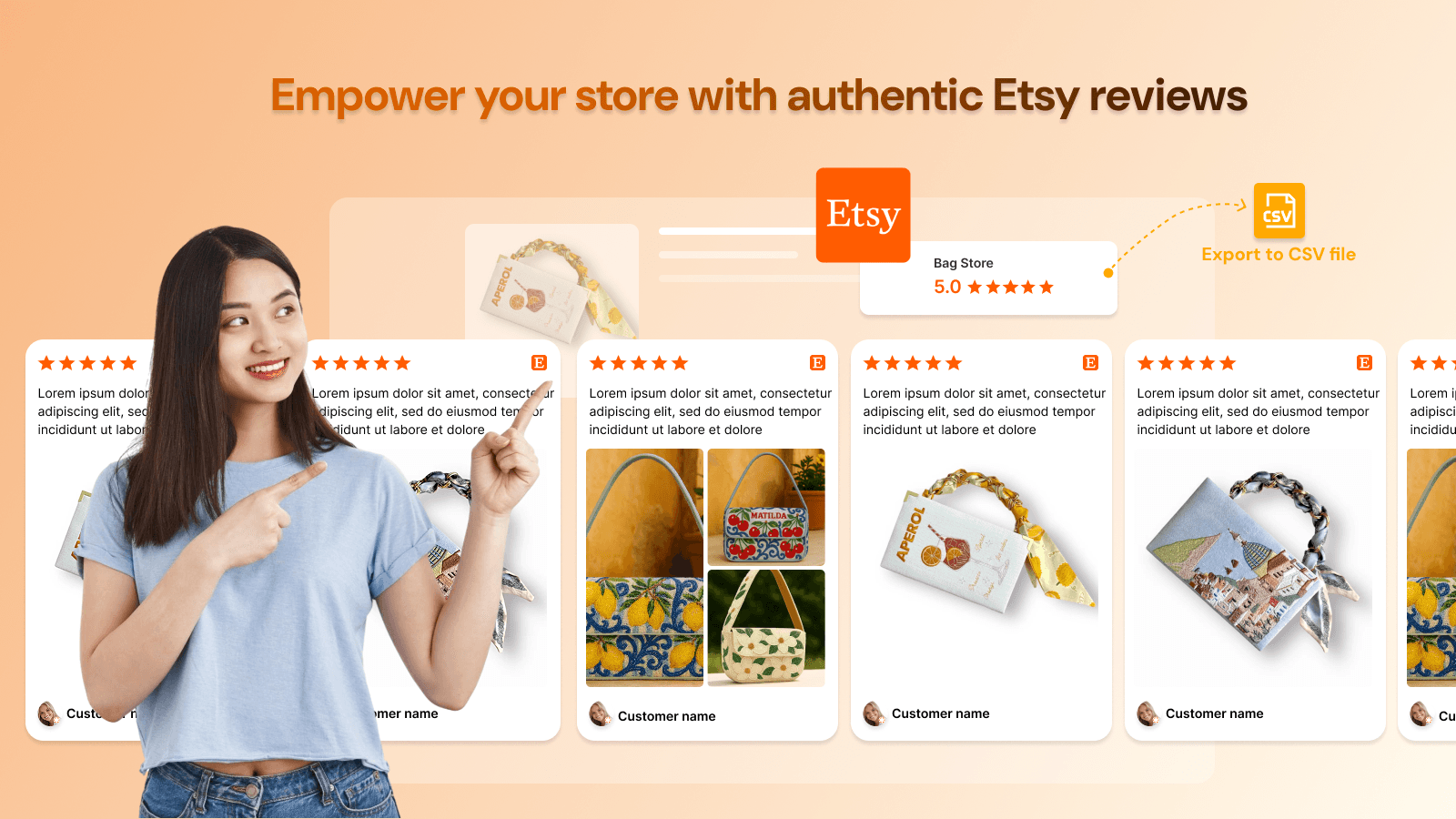 Trustify‑Etsy Reviews Importer screenshot 1