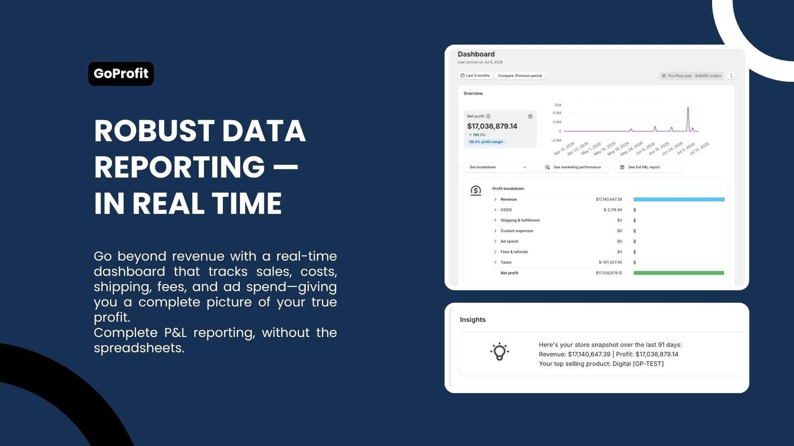 GoProfit: Profit Analytics screenshot 1