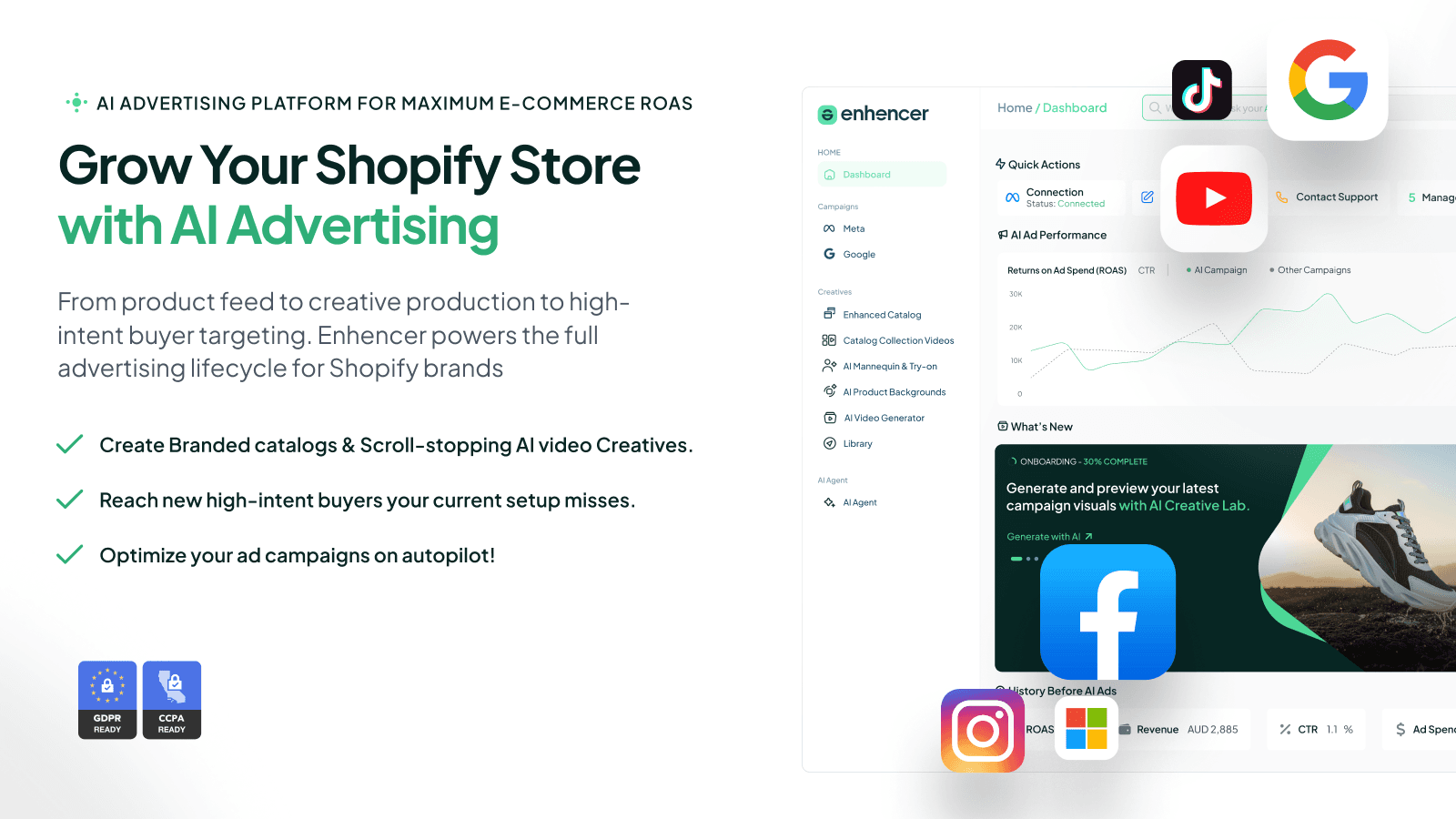 AI Agent: Google+Facebook Ads screenshot 1