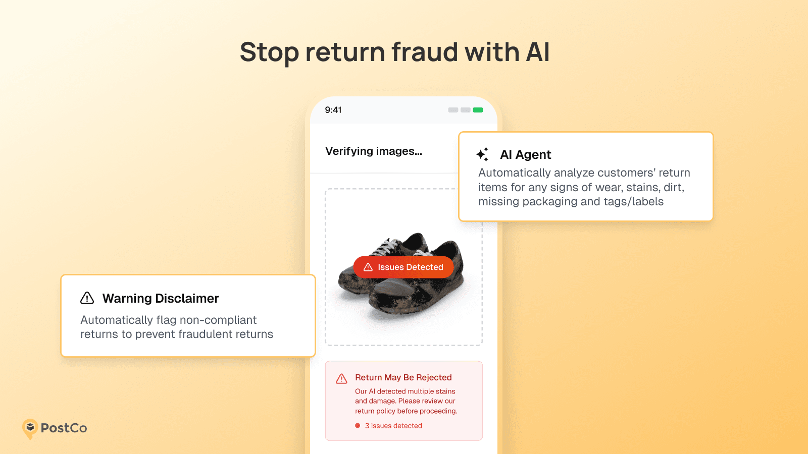 PostCo Returns & Exchanges screenshot 2