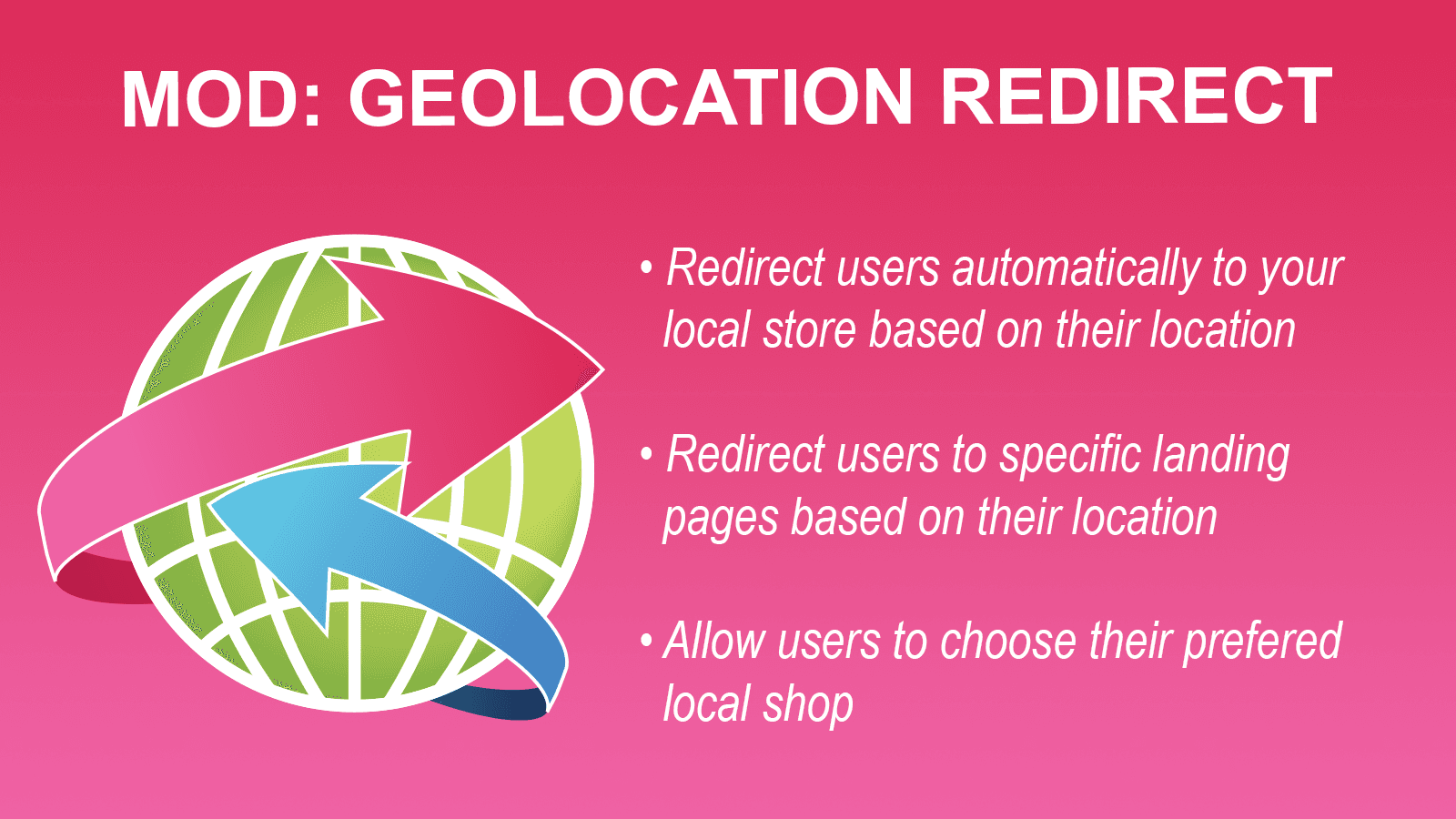 MOD: GeoLocation Redirect screenshot 1