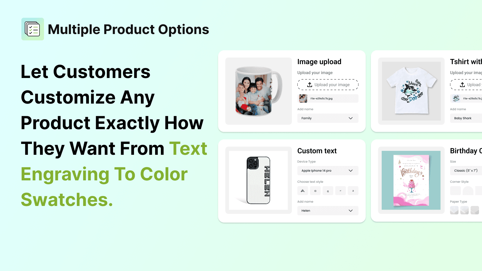 MPO ‑ Multiple Product Options screenshot 2
