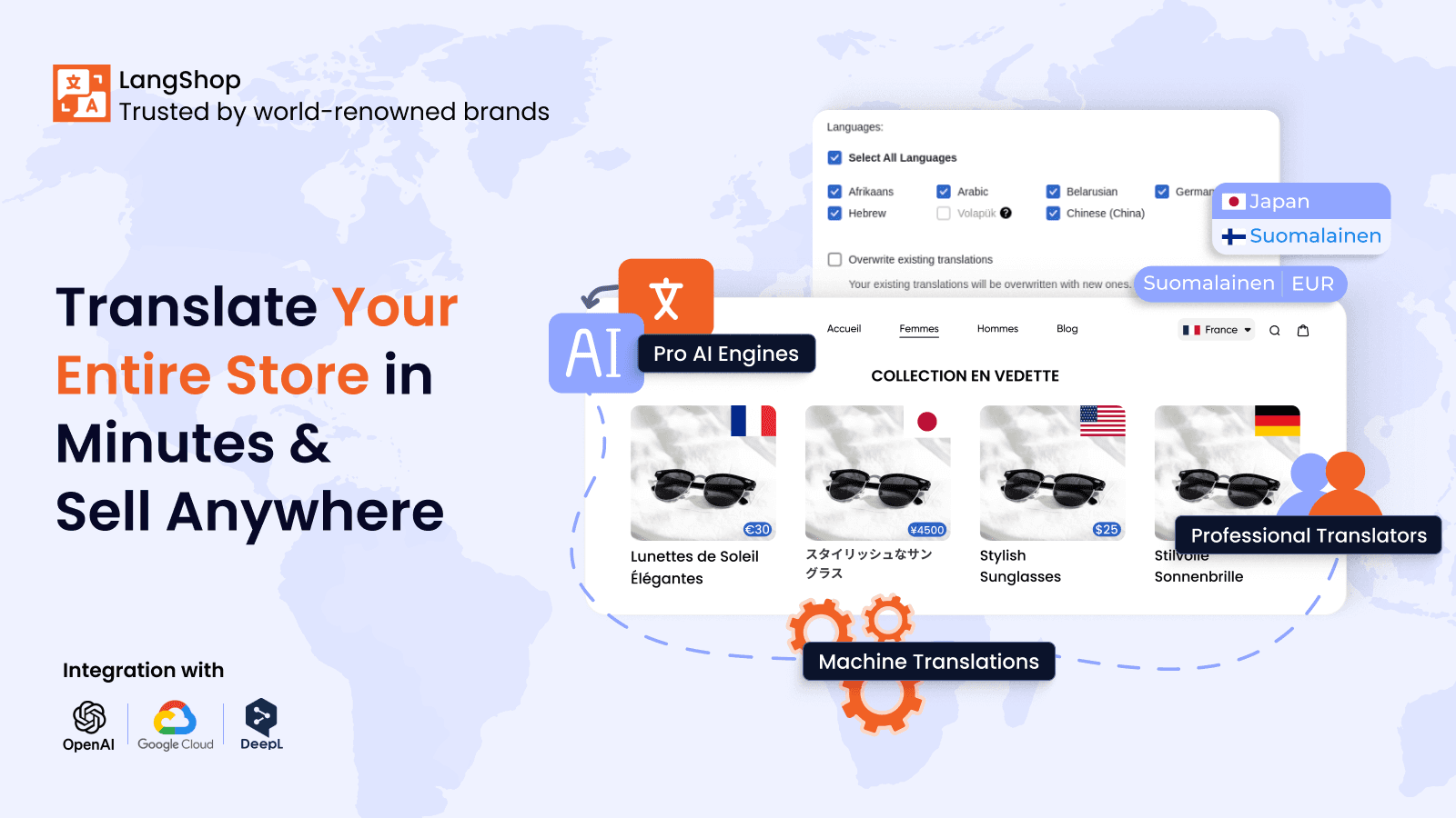 LangShop AI Language Translate screenshot 1