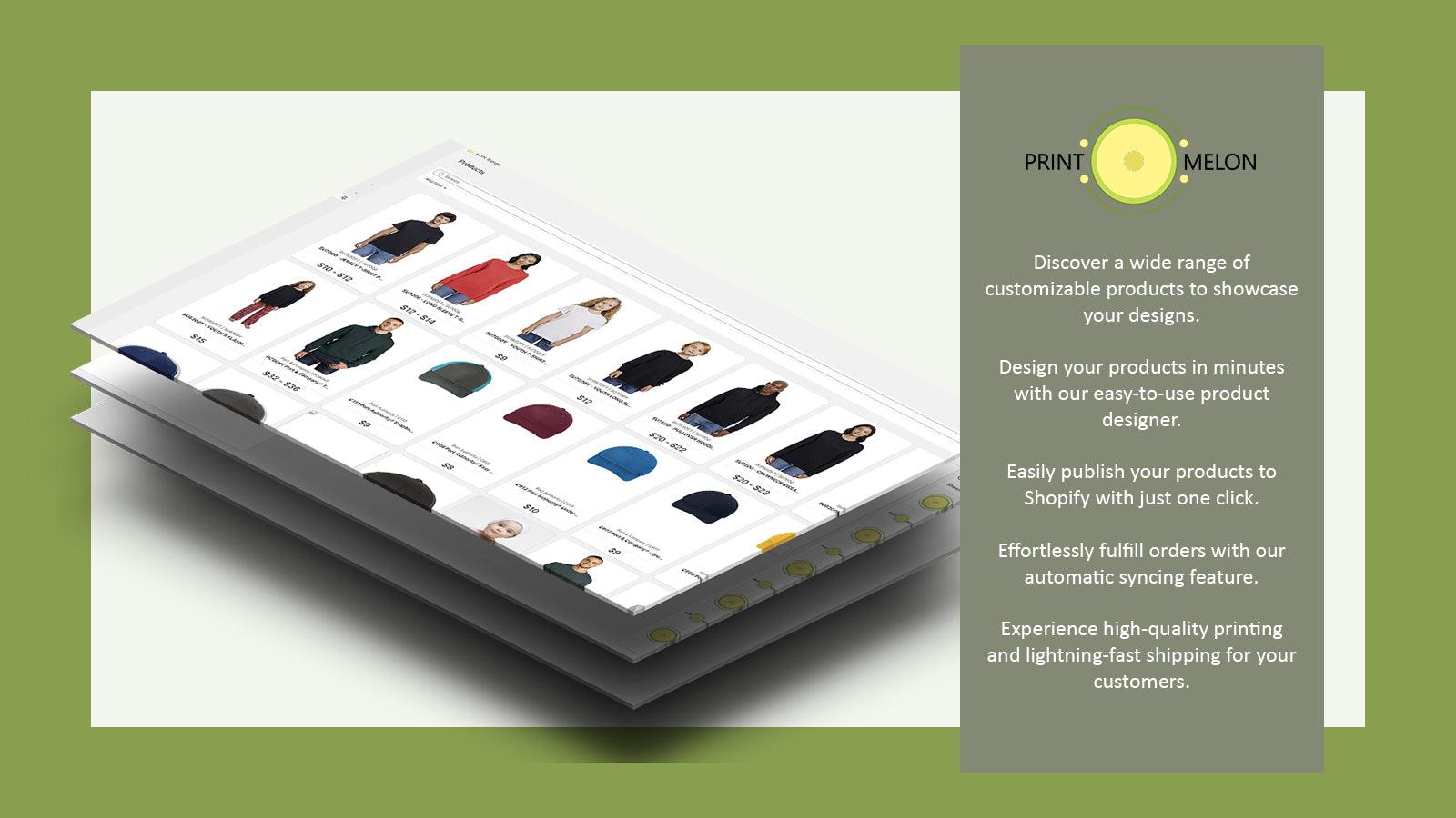 Print Melon ‑ Print on Demand screenshot 1