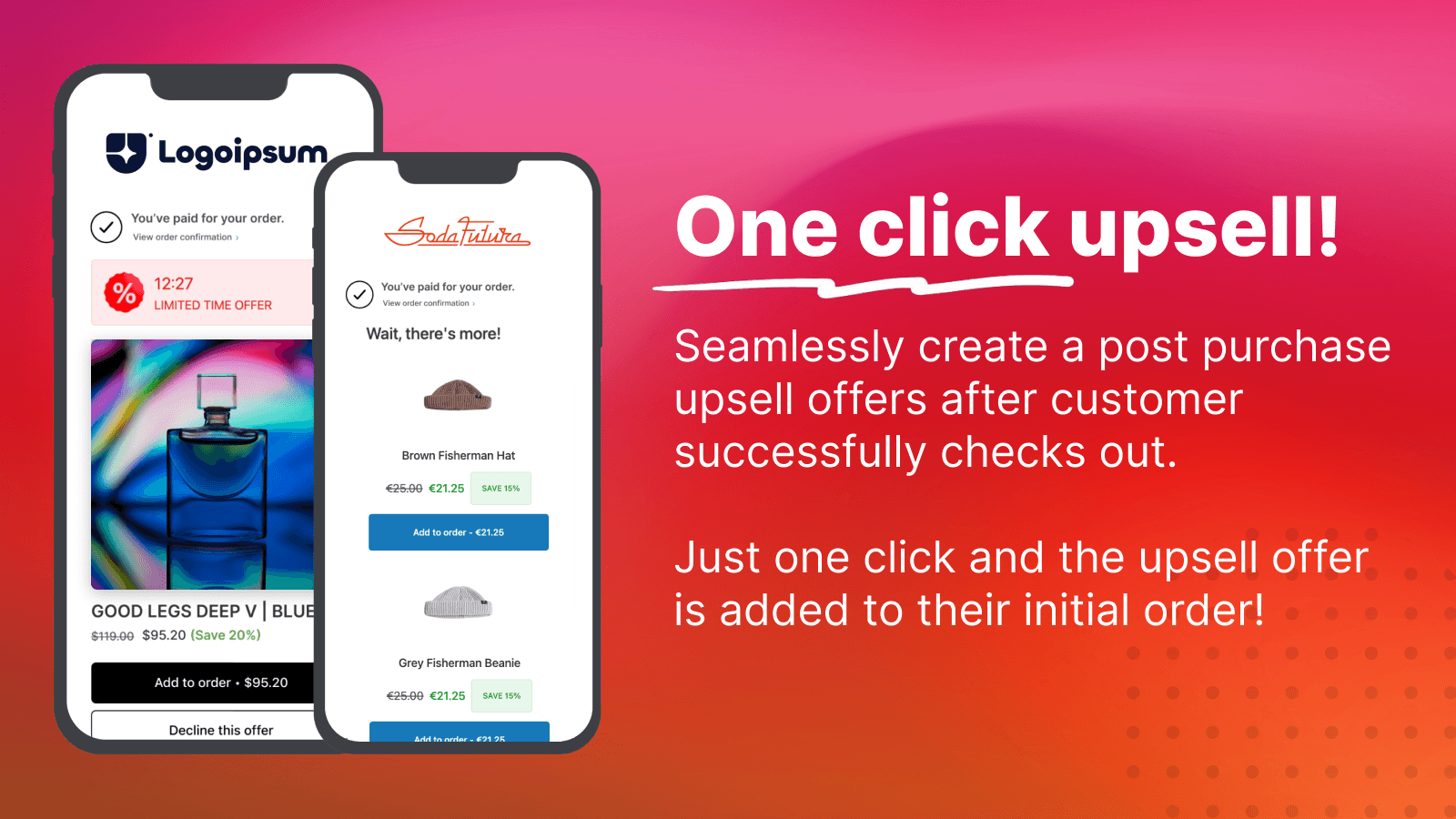Kaching Post Purchase Upsell screenshot 2