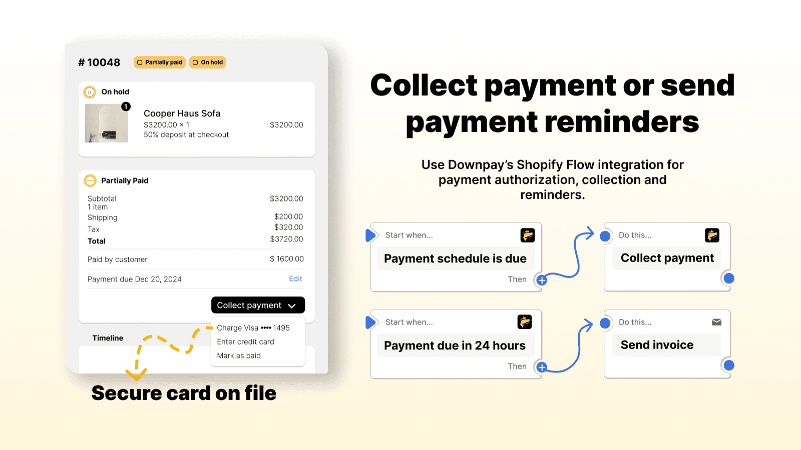 Downpay: Partial Pay & Deposit screenshot 2