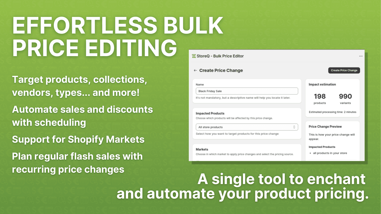 StoreQ ‑ Bulk Price Editor screenshot 1