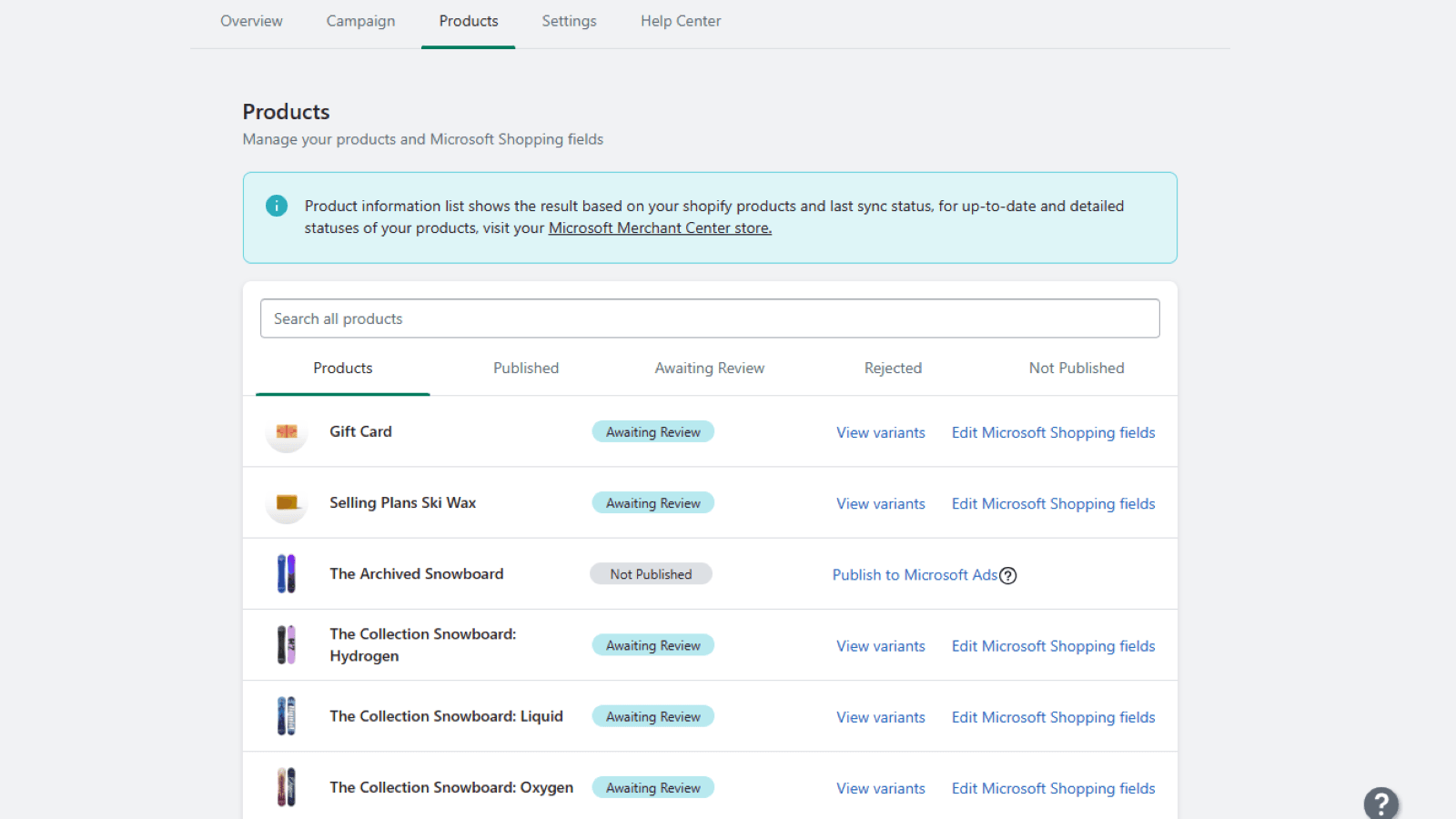Microsoft Channel screenshot 1