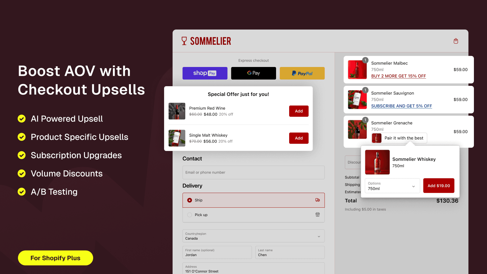 Wiz: Checkout Upsell screenshot 2